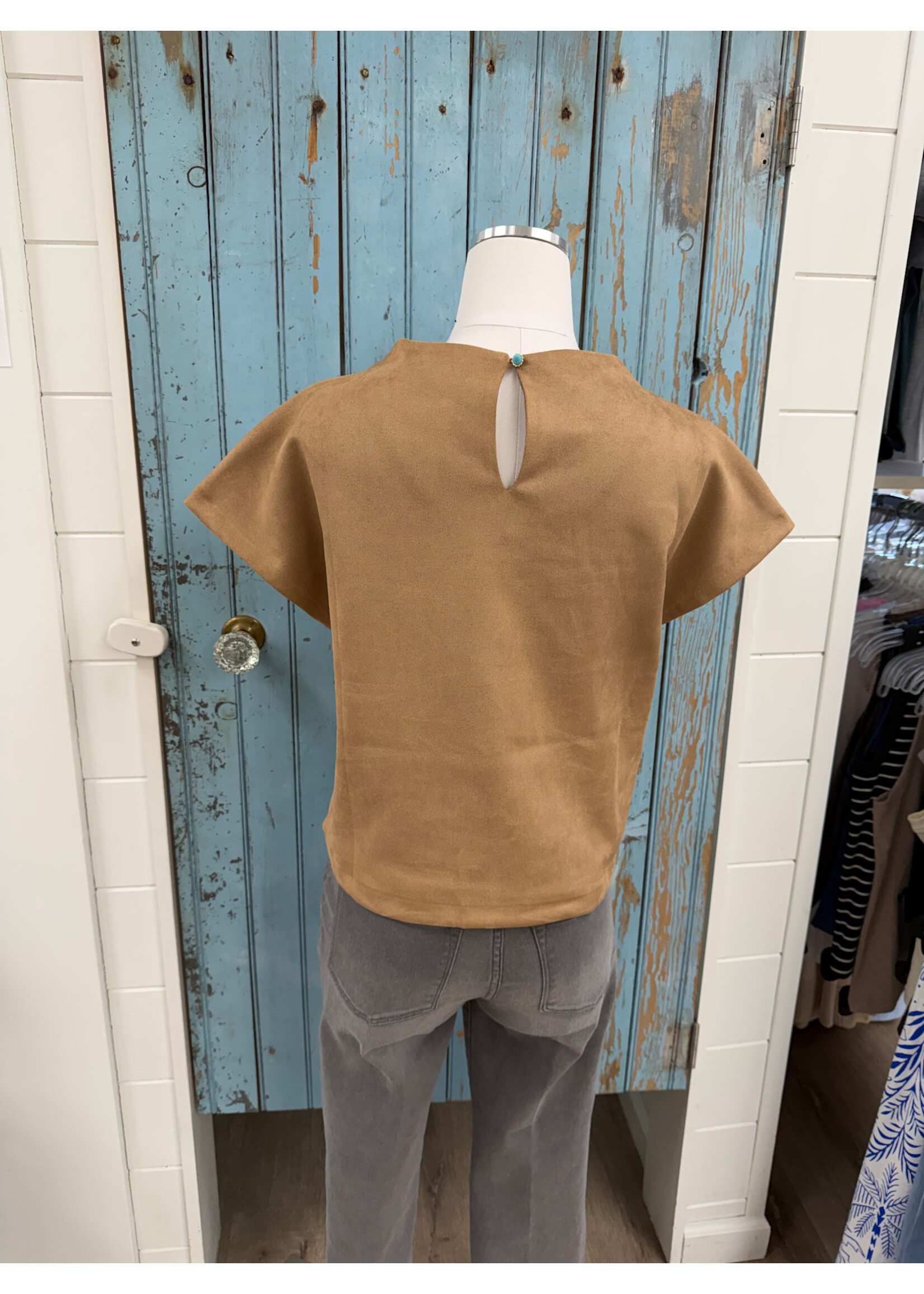 THML THML Suede Top
