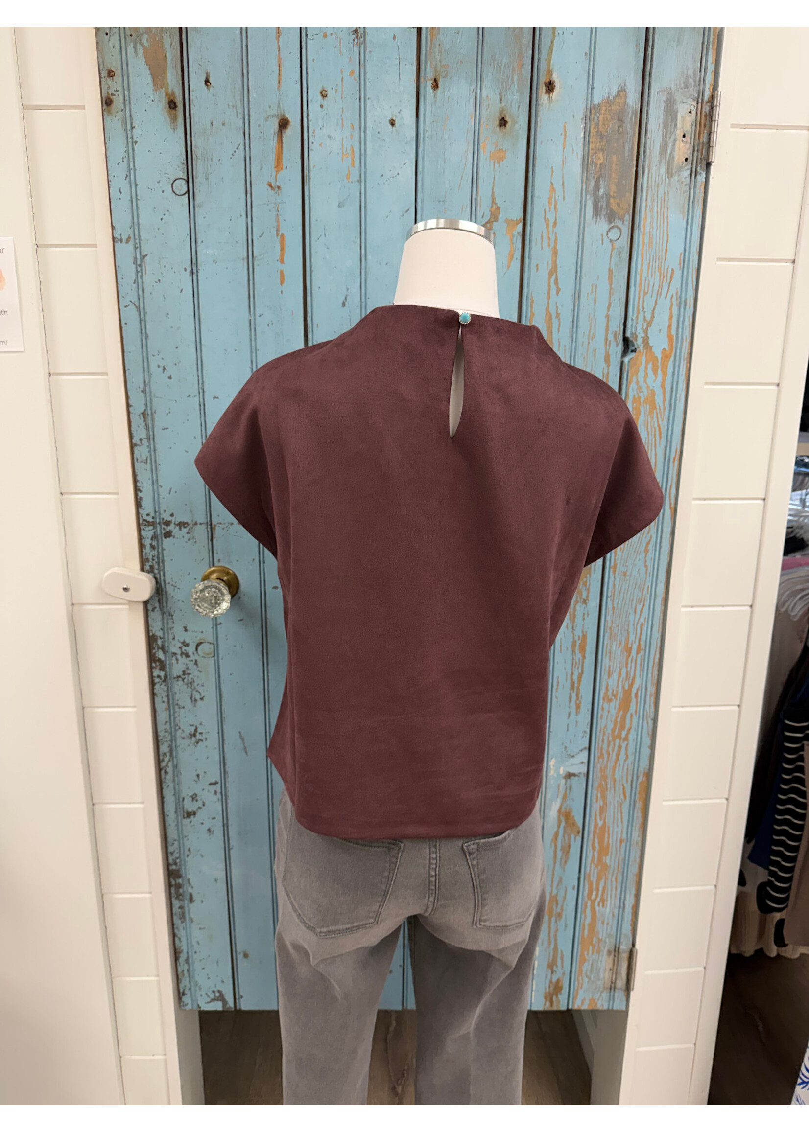 THML THML Suede Top