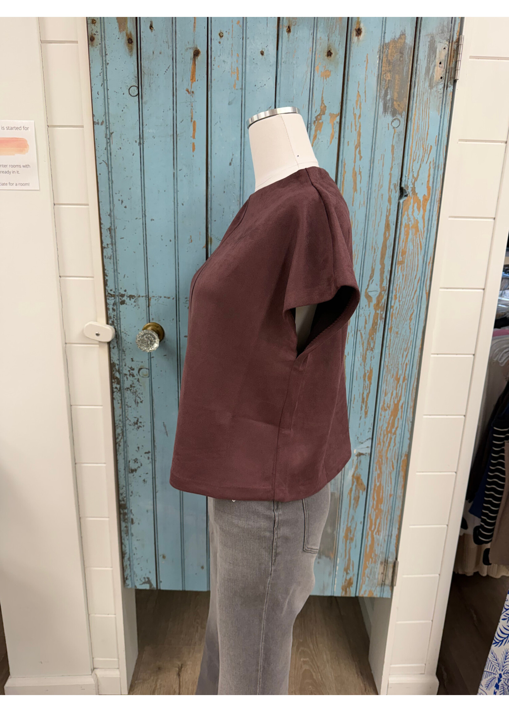 THML THML Suede Top