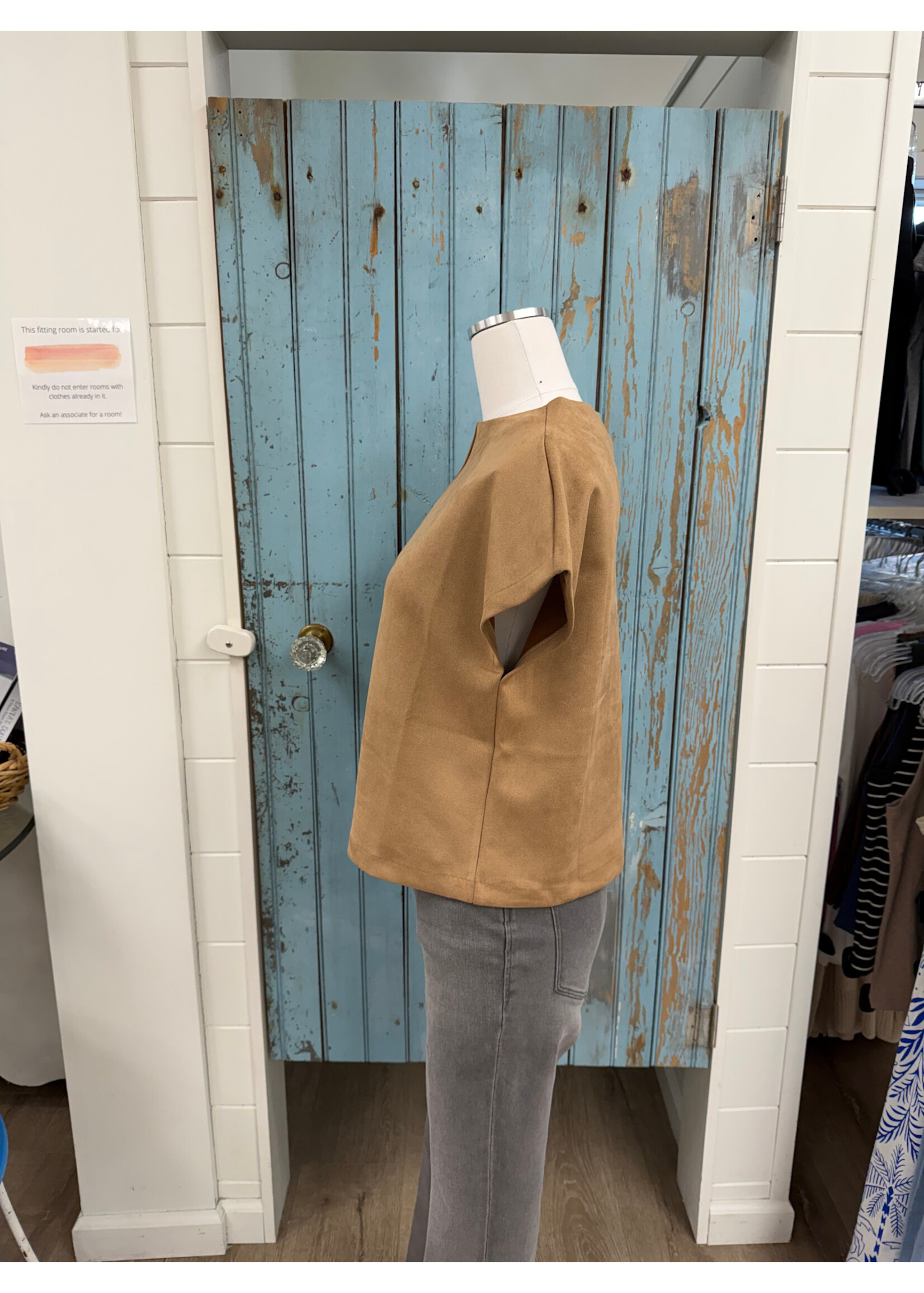 THML THML Suede Top