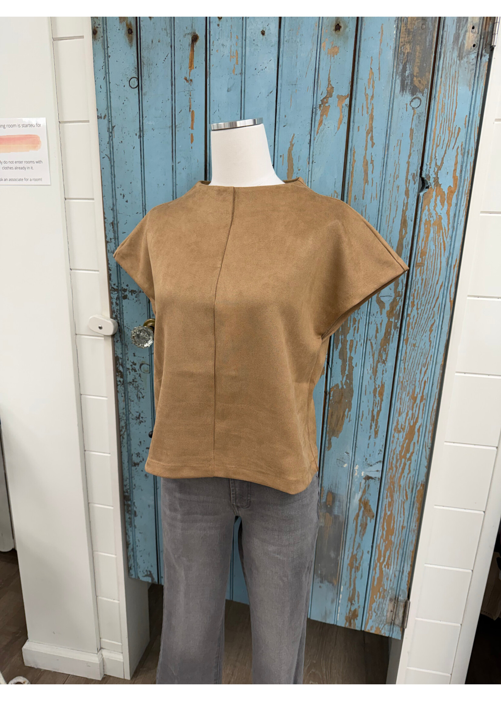 THML THML Suede Top
