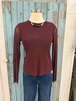 Steve Madden Sandy Knit Top