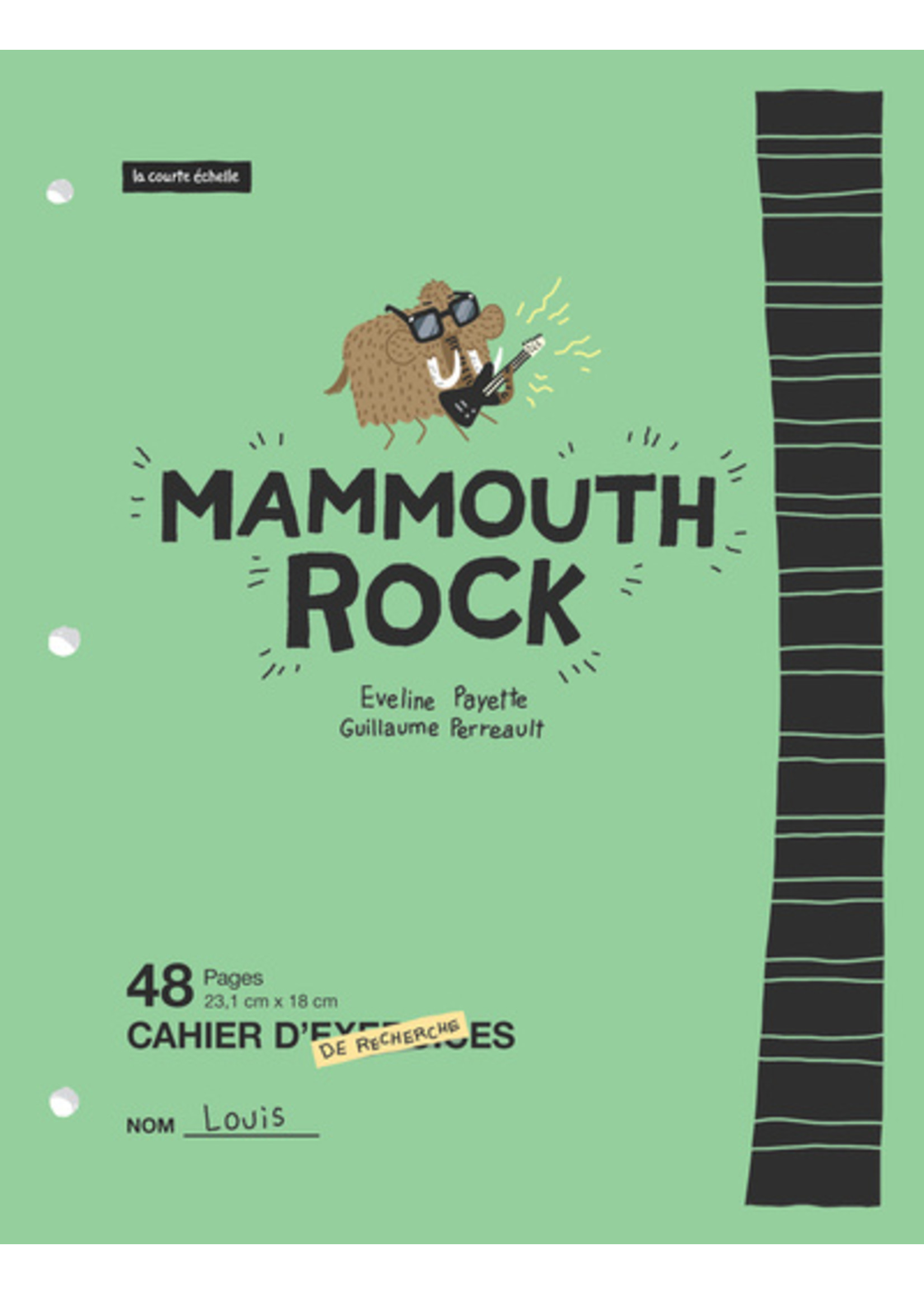 La courte échelle Mammouth rock