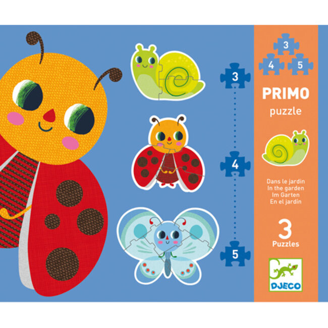 Djeco Puzzle Primo - Dans le jardin