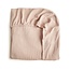 Mushie Drap contour de bassinette en mousseline Blush