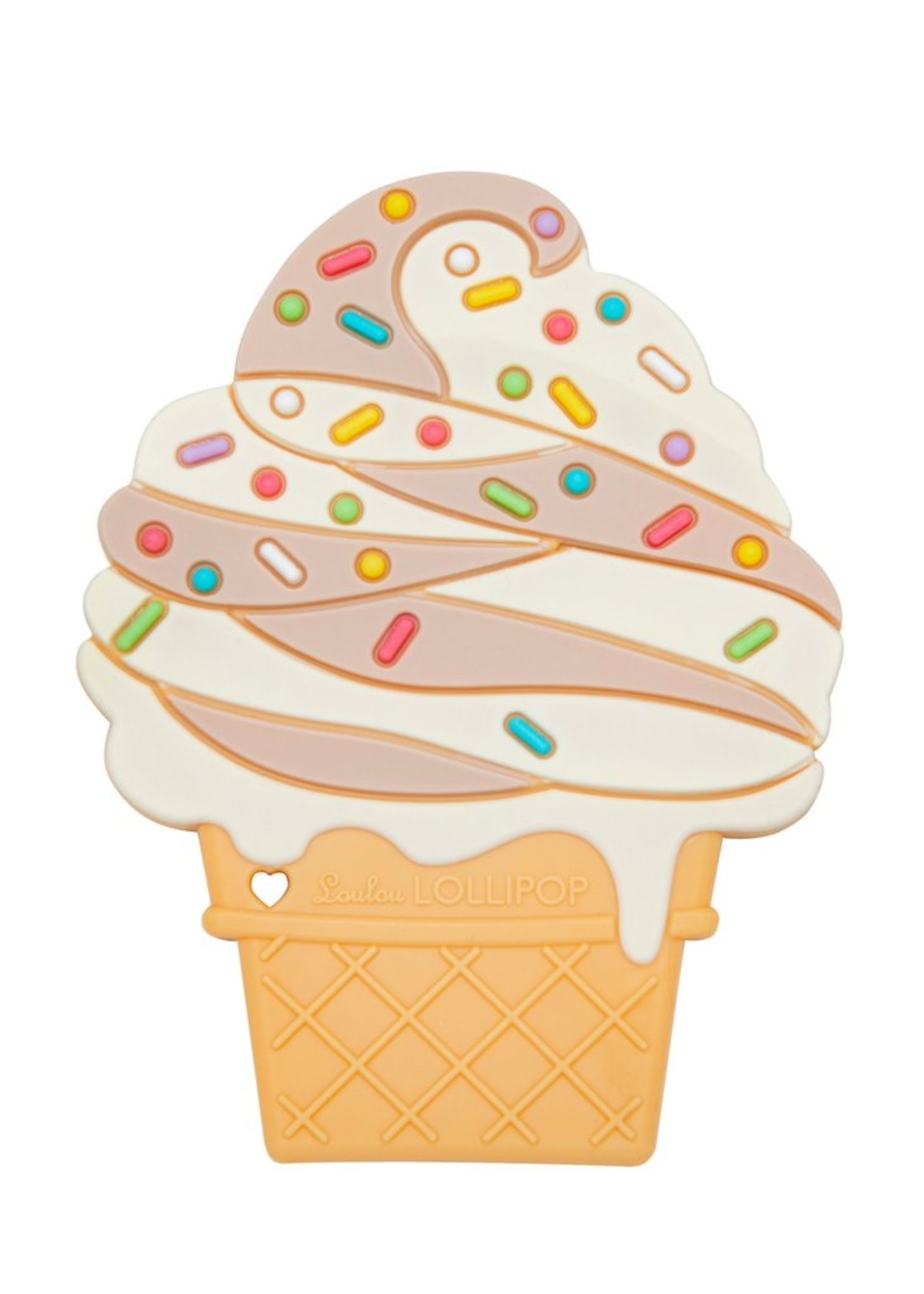 Loulou lollipop Jouet de dentition Cornet de crème glacée