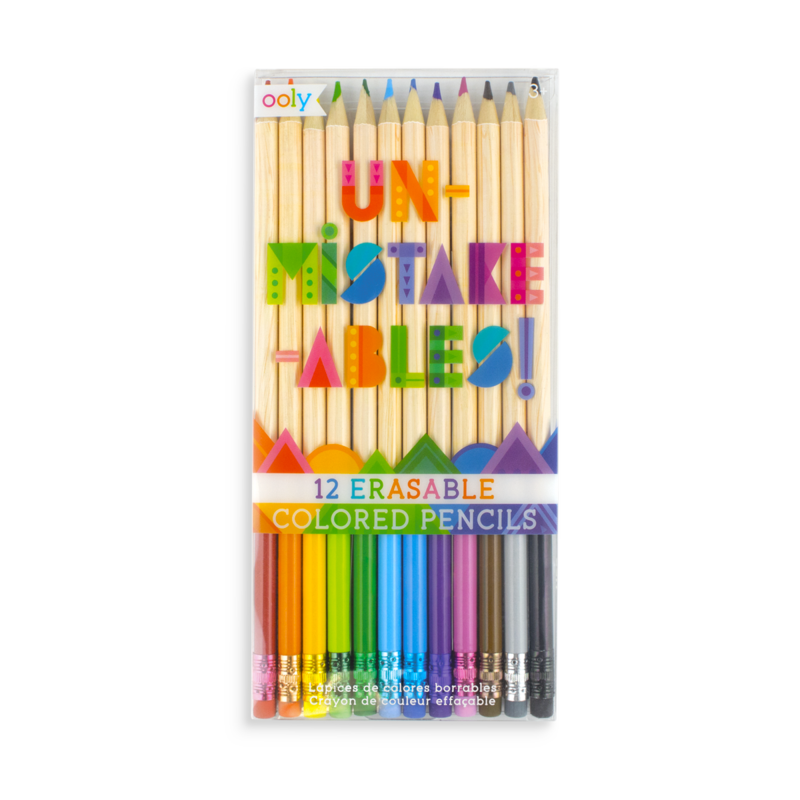 Crayon de couleur effaçable Fillettes & Fiston