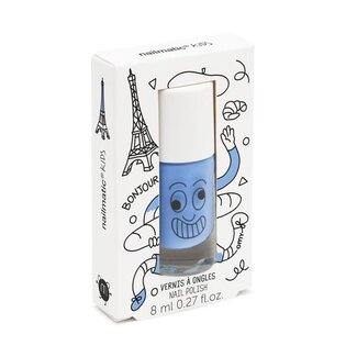 Nailmatic Vernis enfant base eau - Gaston - bleu