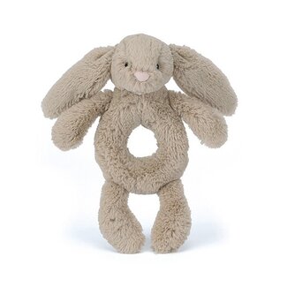 Jellycat Hochet Lapin Beige