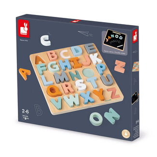 Janod Puzzle en bois - Alphabet