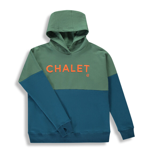 Birdz Chalet Hoodie Color-Block Blue