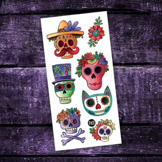 Pico Tatouage temporaire Calaveras