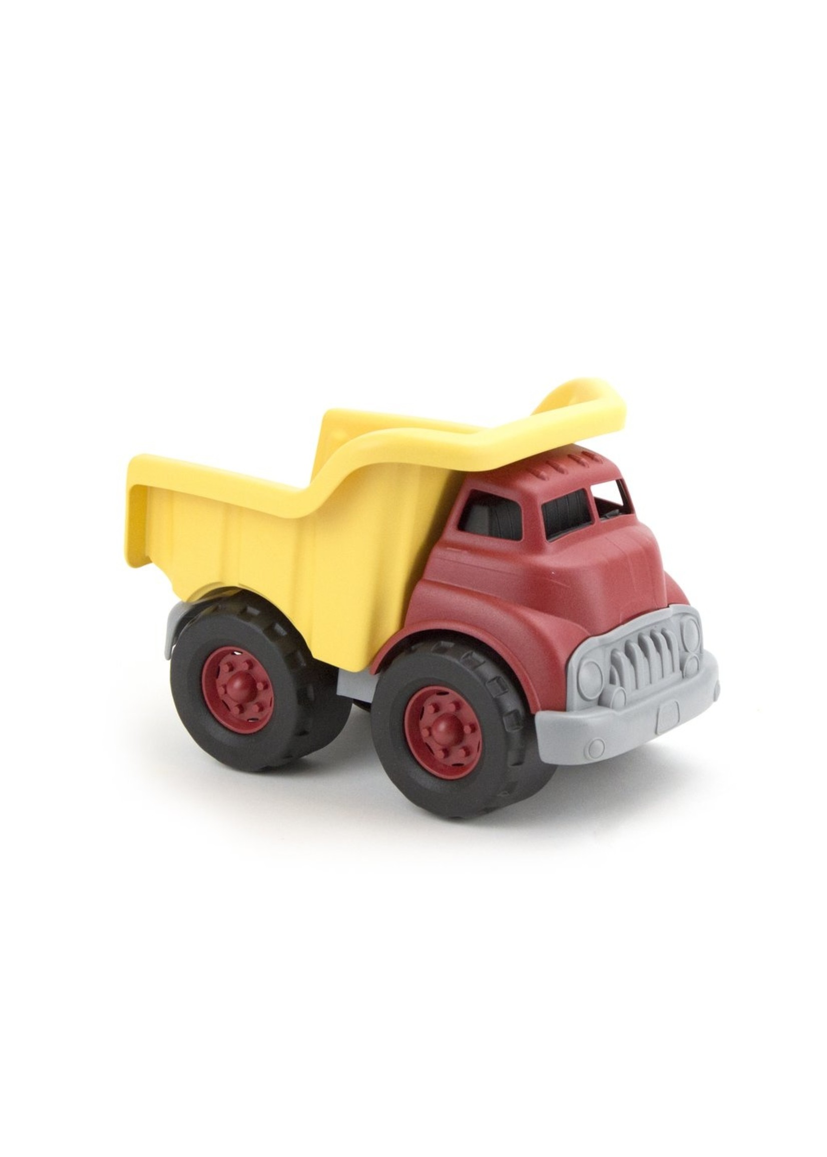 Green toys Camion Benne Rouge et jaune