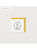 Mimosa Design Carte de souhaits Mini Lapinou