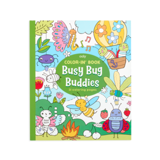 Ooly Livre à colorier Busy Bug Buddies