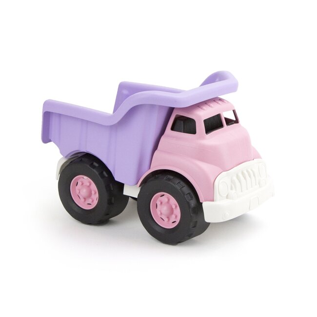 Green toys Camion Benne Rose et mauve