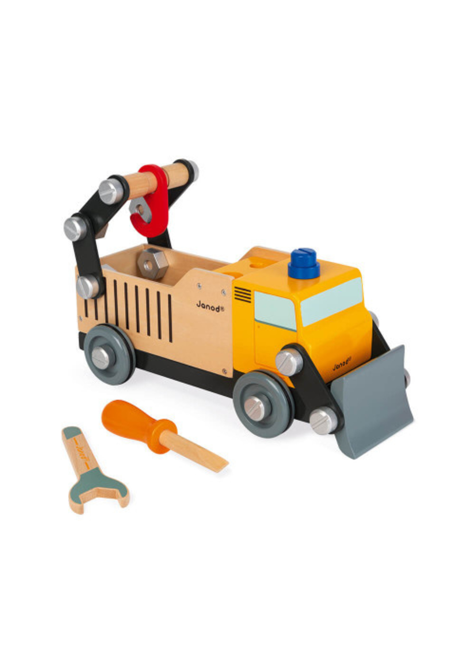Janod Camion de chantier Brico’kids à construire