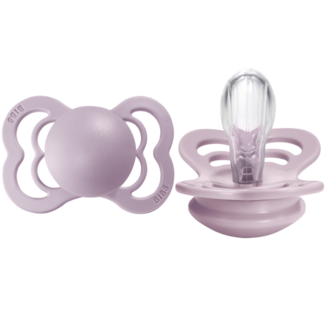 Bibs Suces Suprême Silicone Silicone Pqt 2 Lilac