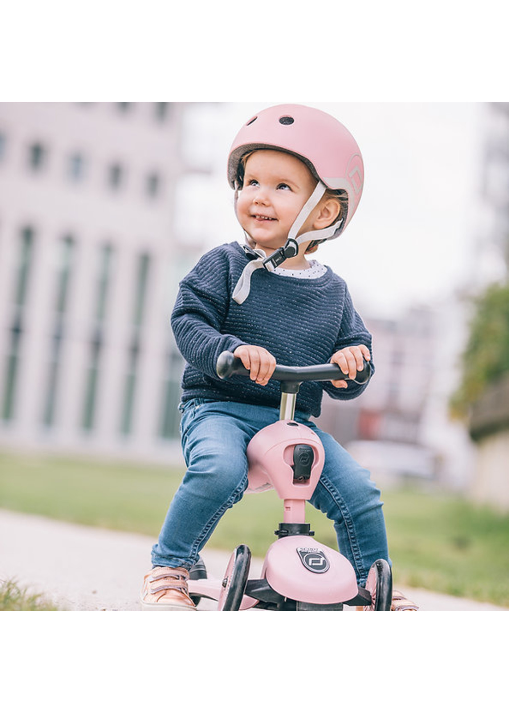 Scoot and Ride Casque pour enfant Rose