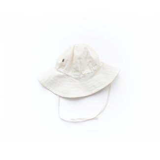 Les petites natures Chapeau Soleil Blanc Cassé