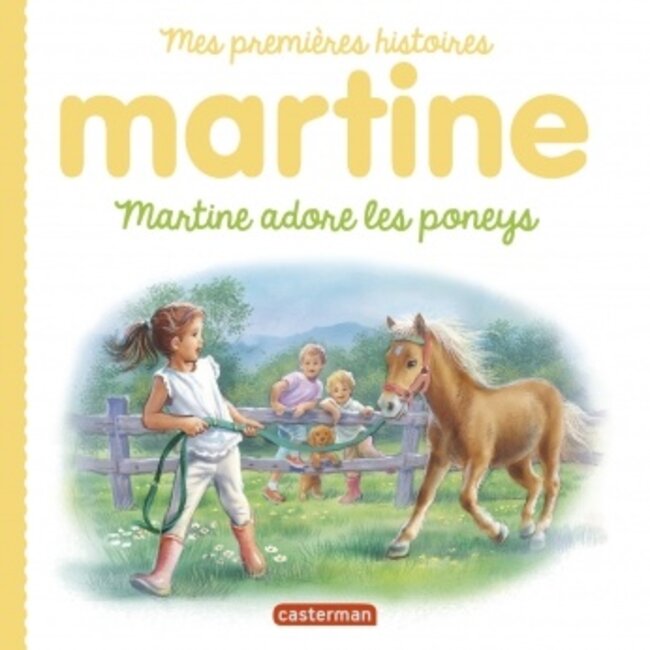 Casterman Martine adore les poney