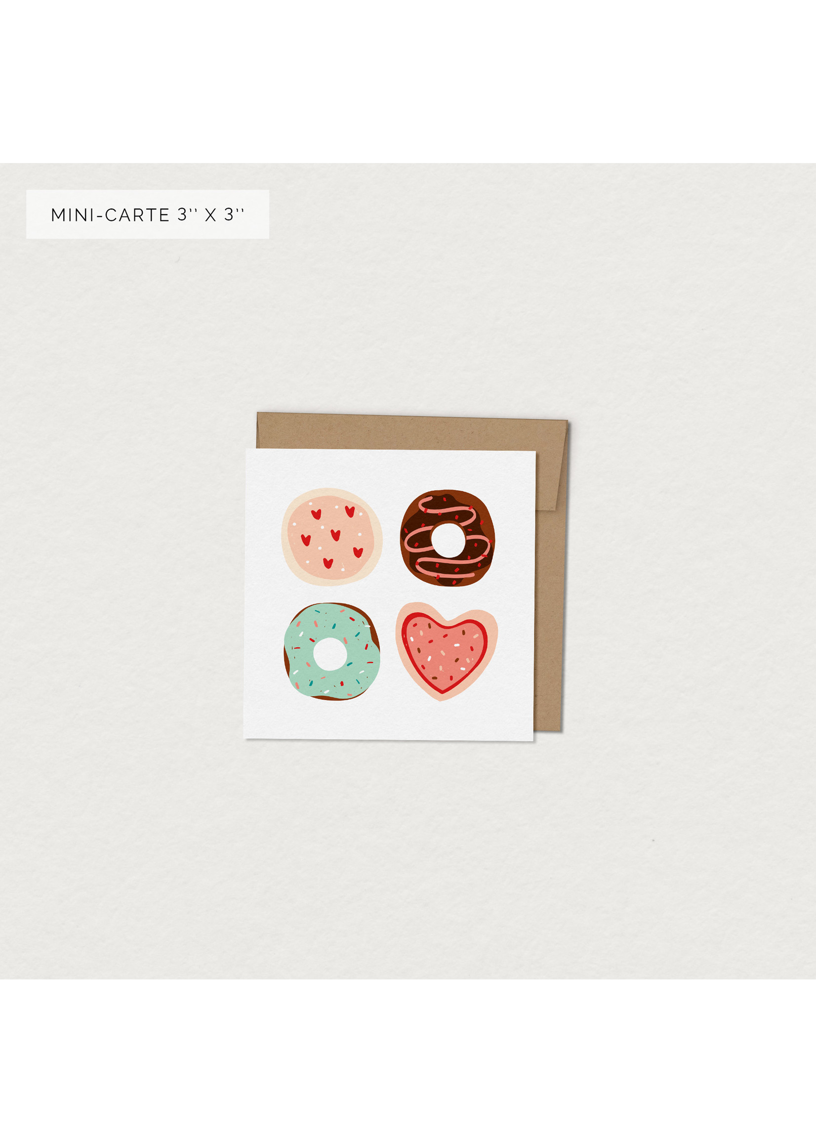 Mimosa Design Carte Mini Petites sucreries