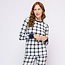 Petit Lem Pyjama Carreaux bleu hivernal Femme