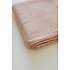 lil north co. Grande couverture en mousseline 8 épaisseurs Dusty Pink