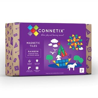 Connetix Ensemble de départ 62 pièces