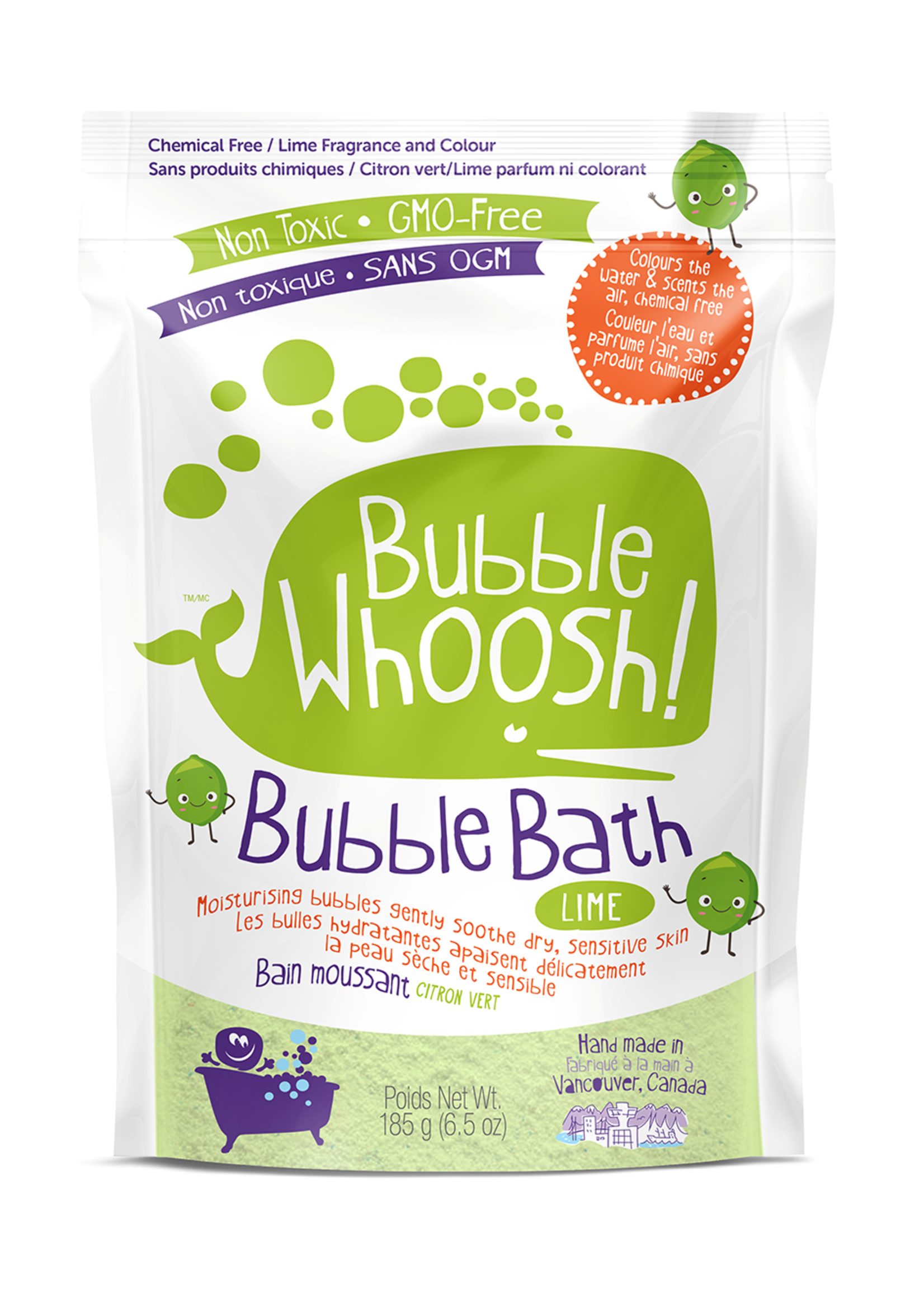 Loot Toy Company Bain moussant Bubble whoosh Lime
