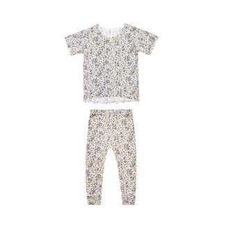 Rylee + Cru Pyjama d’été Blue floral