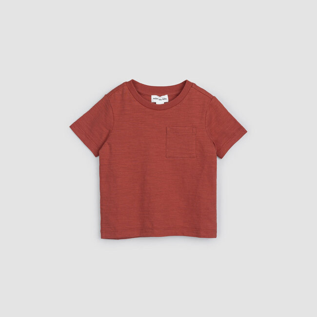 Miles T-shirt Basic Brick Bébé