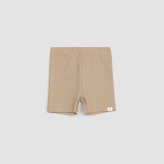 Miles Biker short Latté Bébé