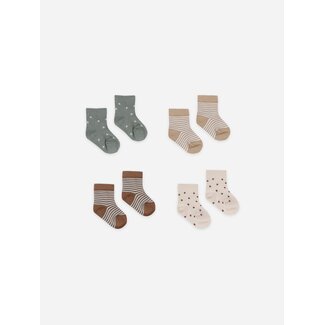 Quincy Mae Ensemble de chaussettes à motifs