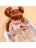 Tiny Harlow Chaise haute pour poupée Gingham
