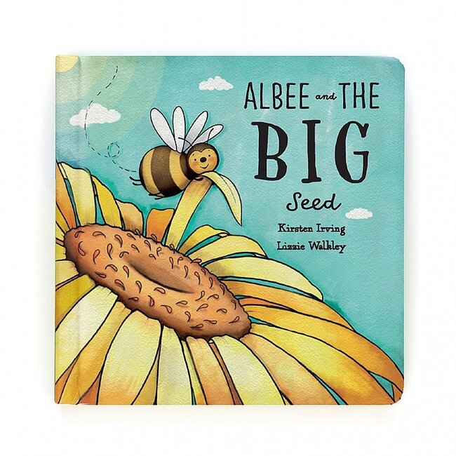 Jellycat Albee and the big seed