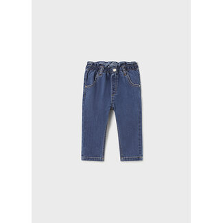 Mayoral Jeans  broderie ourson Medio
