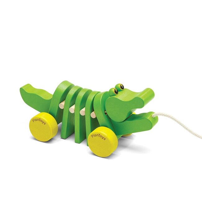 Plan Toys Crocodile à tirer