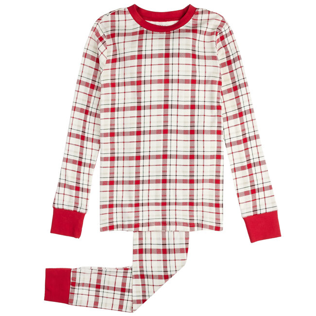 Petit Lem Pyjama deux pièces Red Plaid