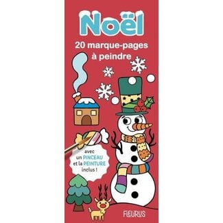 fleurus Marque-pages à peindre Noël