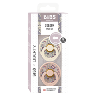 Bibs Suces Liberty Eloise Blush Pqt de 2