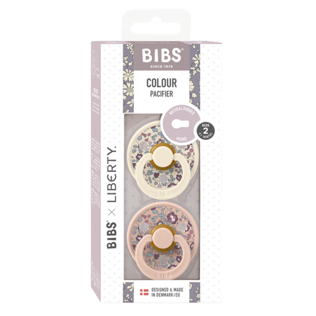 Bibs Suces Liberty Eloise Blush Pqt de 2