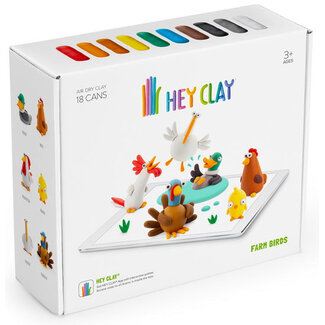 hey clay Ensemble d’argile Oiseaux de la ferme