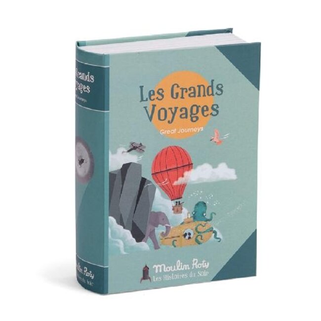 Moulin Roty Coffret lampe à histoires Les grands voyages