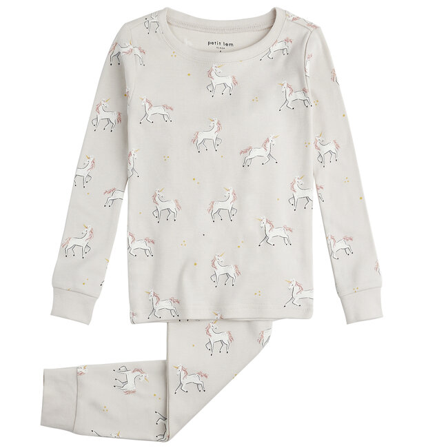 Petit Lem Pyjama deux pièces Unicorns