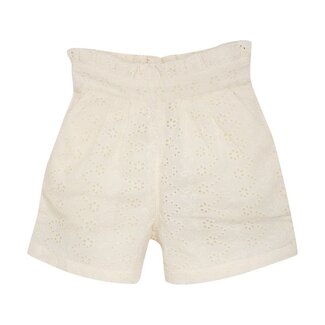 En Fant Short Broderie anglaise Eggnog