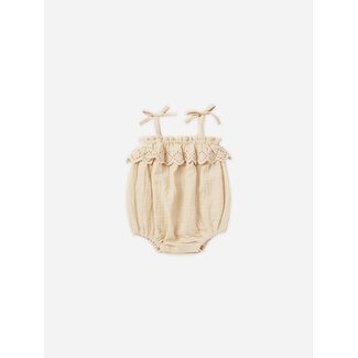 Rylee + Cru Romper Ecru