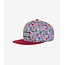 Headster Casquette Floral Dream Merlot