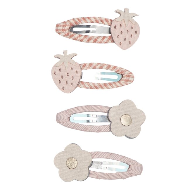 Mimi & Lula Barrettes Fraises Fleurs