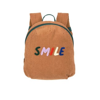 Lassig Petit sac à dos en corduroy Caramel Smile